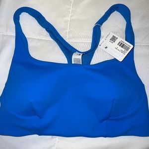 Lululemon Wunder Train Bra Size 6 Poolside Blue